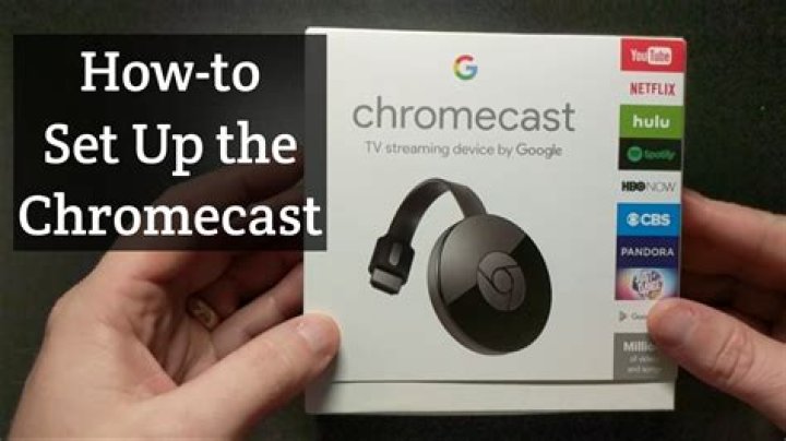 How to setup your new chromecast
