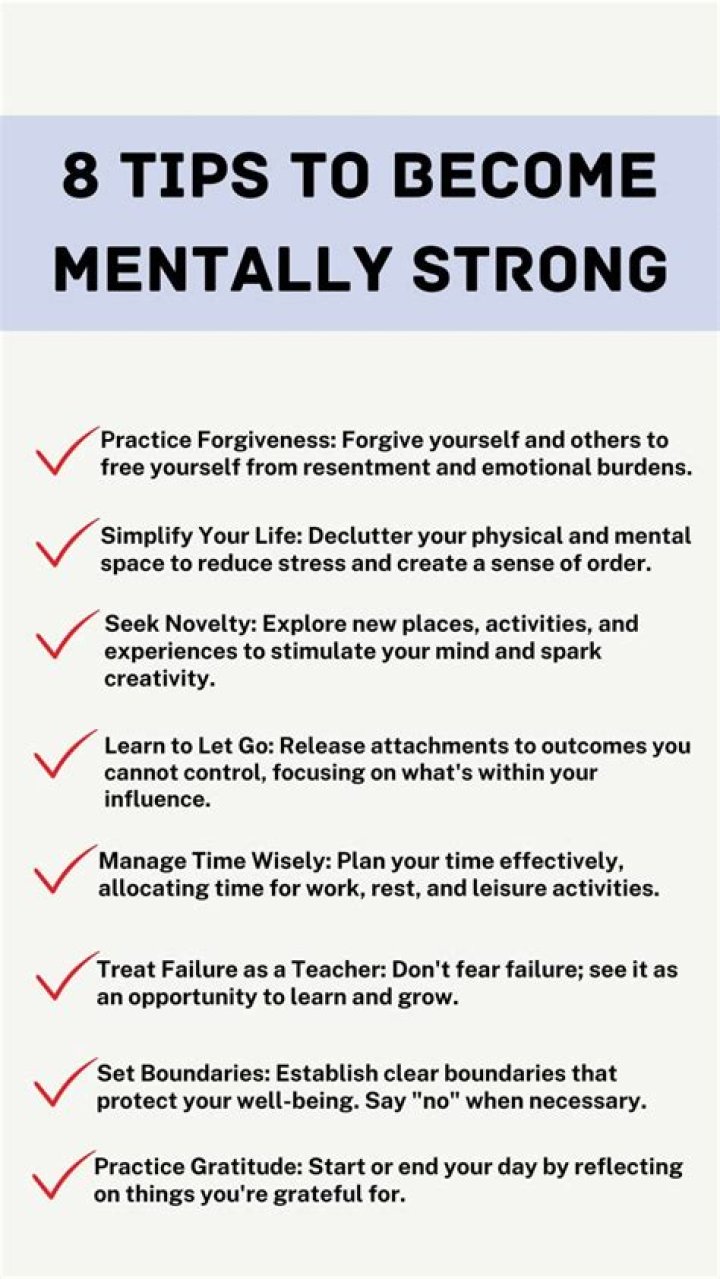 How to Stay Mentally Strong