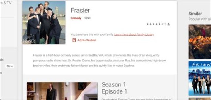 How to stream “frasier” without cable