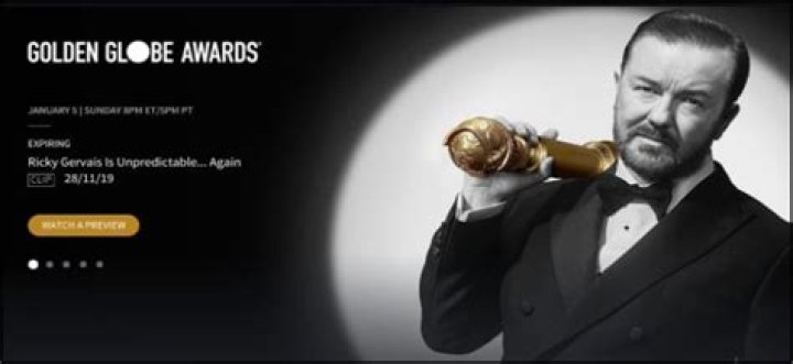 How to stream the 77th annual golden globes without cable
