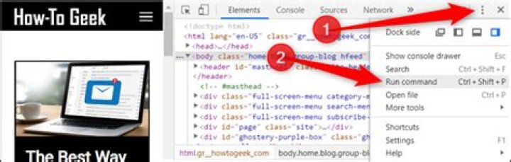 How to take full page screenshots in google chrome without using an extension
