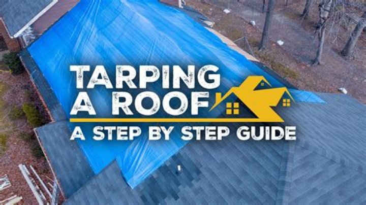 How to tarp a roof