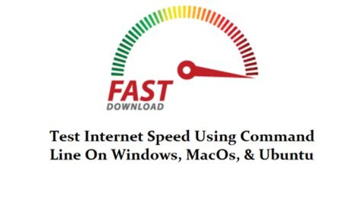 How to test your internet speed from the command line