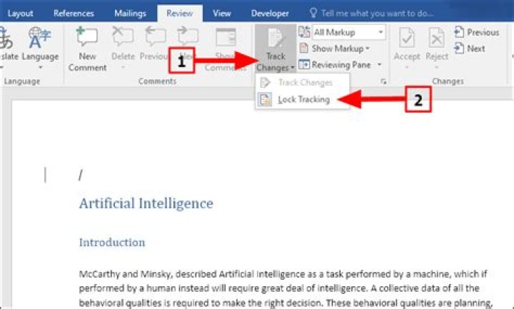 How to Turn Off Track Changes in Word