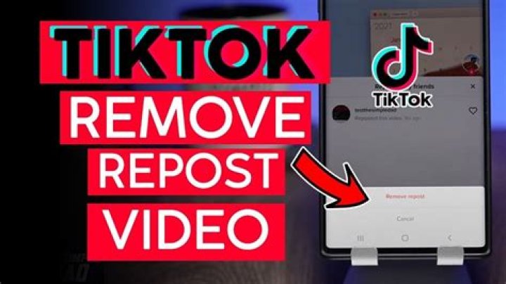 How to Un-Repost on TikTok