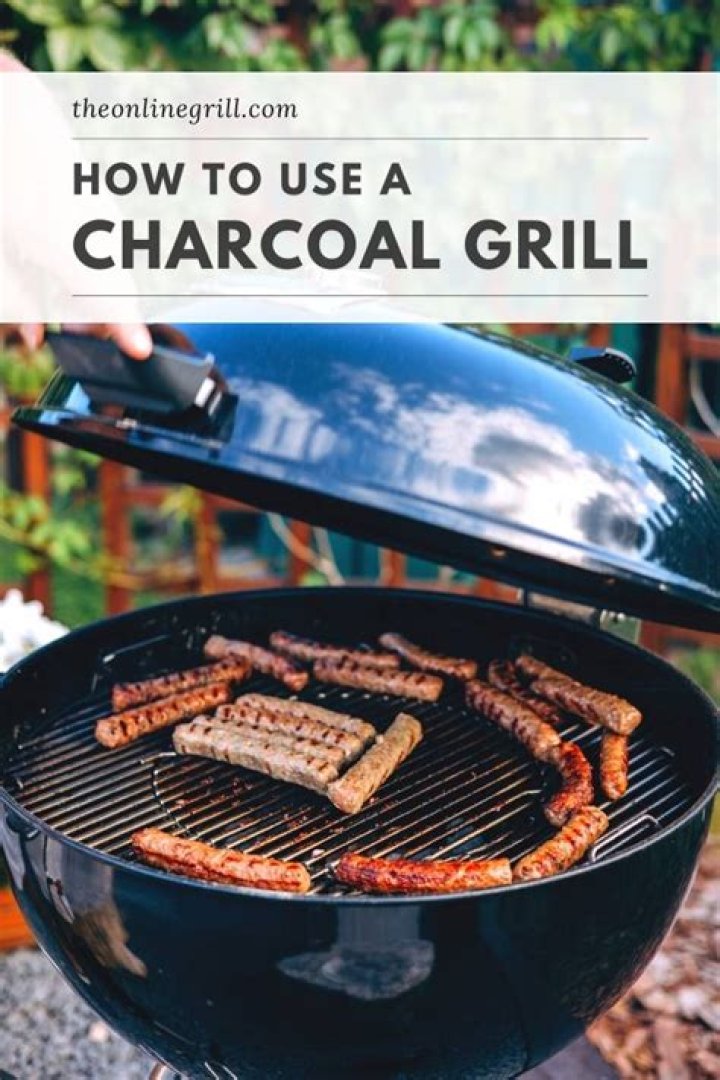 How to use a charcoal grill