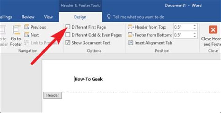 How to use multiple headers and footers in a single document