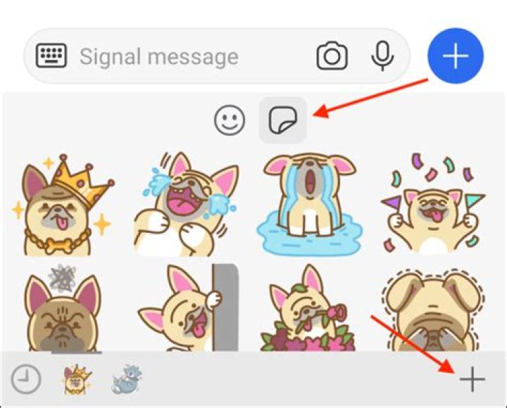 How to Use Sticker Packs in Signal