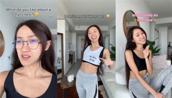 I have small boobs & am proof that flat chested women can look good in sexy lingerie too