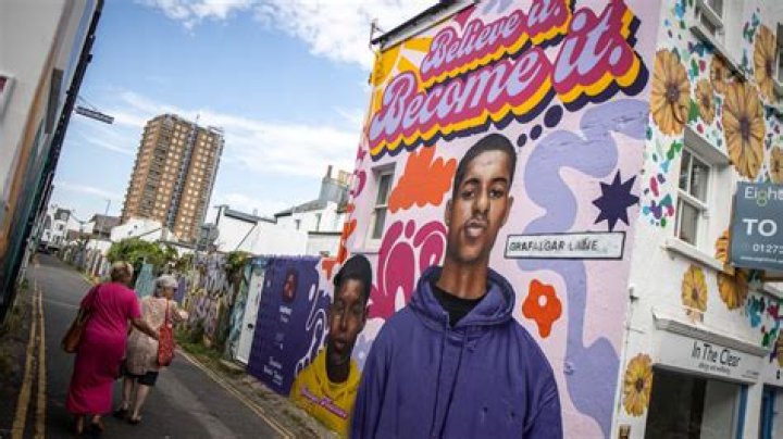 I’m furious after a bank painted a mural of England star on my house…business is profiting but they didn’t even ask me