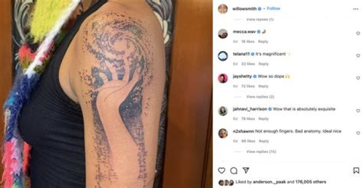 ‘I’m Triggered’: Willow Smith Has Fans In Love with Her Mathematical New Tattoo