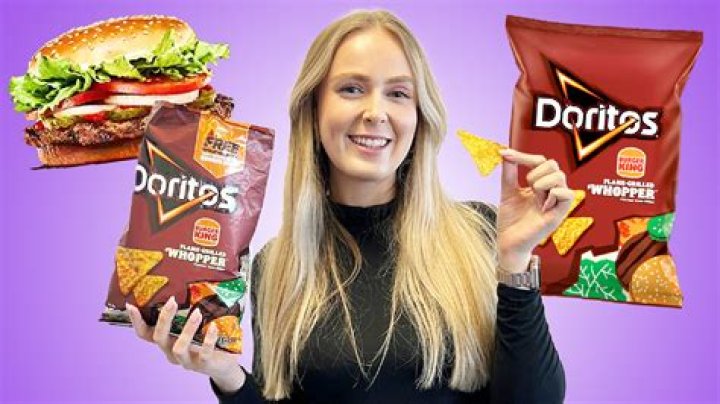 I tried the new Burger King Doritos and was surprised by the taste