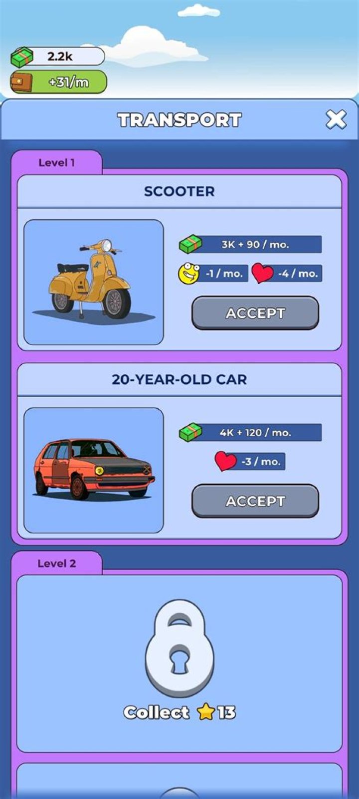 Idle Guy MOD APK (Menu/Free shopping) 1.9.279