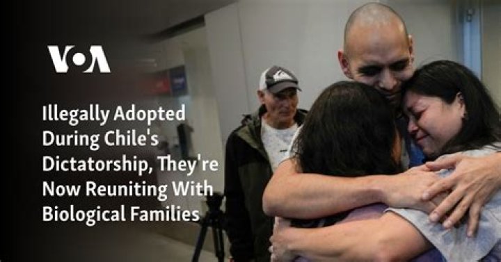 Illegally adopted during Chile’s dictatorship, they’re now reuniting with biological families