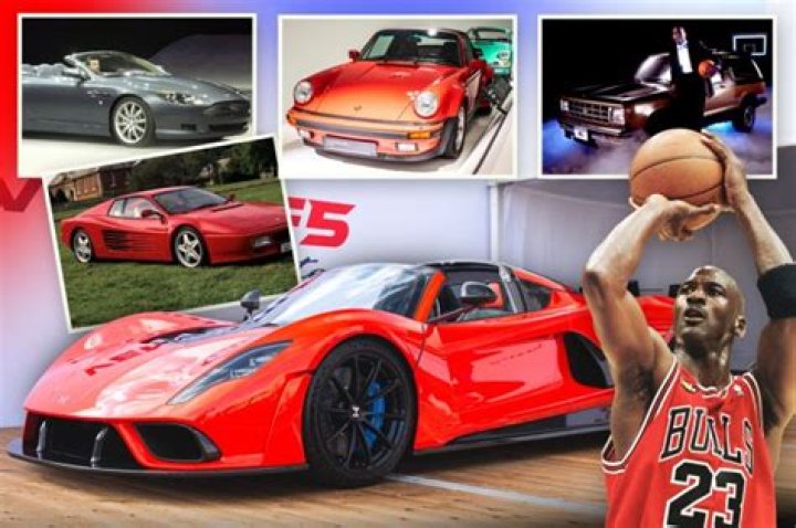 Inside Michael Jordan's car collection, including 'fastest convertible in world' and insane hypercar only 12 people own