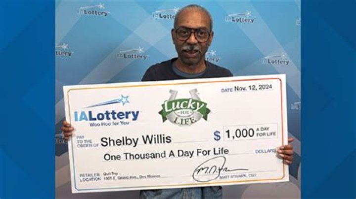 Iowa man is Lucky for Life in lottery