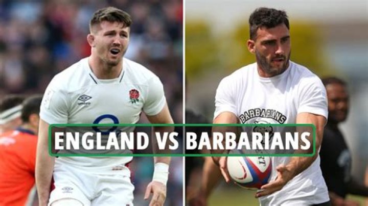 Is England vs Barbarians rugby on TV? Channel, live stream FREE, teams and kick-off time for TODAY'S Twickenham event