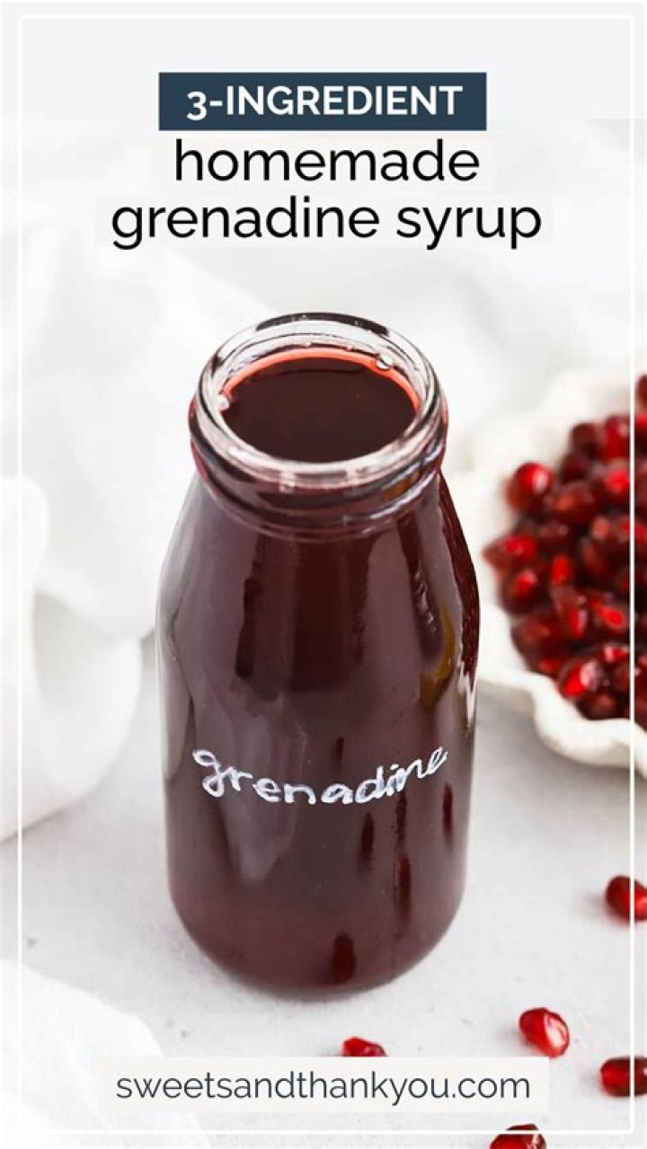 Is Grenadine the same as maraschino cherry juice?