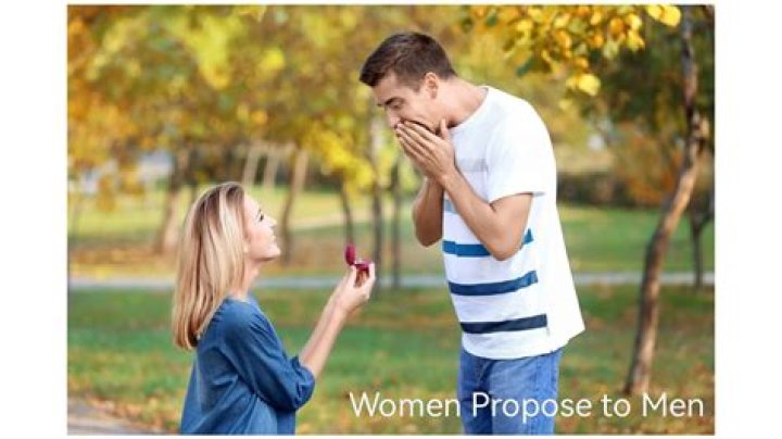 Is It OK For Women To Propose To Men?