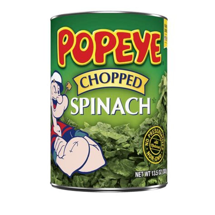 Is Popeye Canned spinach good for you?