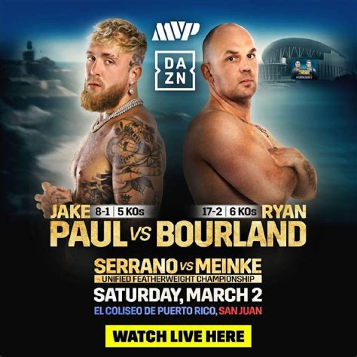 Jake Paul vs Ryan Bourland: When and Where to Watch; Date, Start Time and Streaming Info