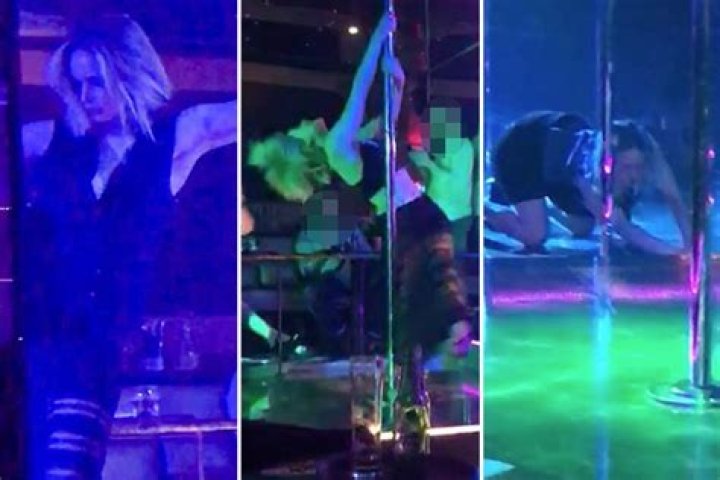 Jennifer Lawrence wows as she shows off her pole dancing skills during raucous night out in Austrian strip club
