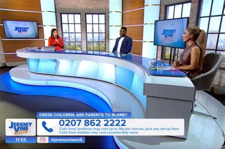 Jeremy Vine fans divided as child obesity debate turns vicious - raging 'it's all on the parents!'