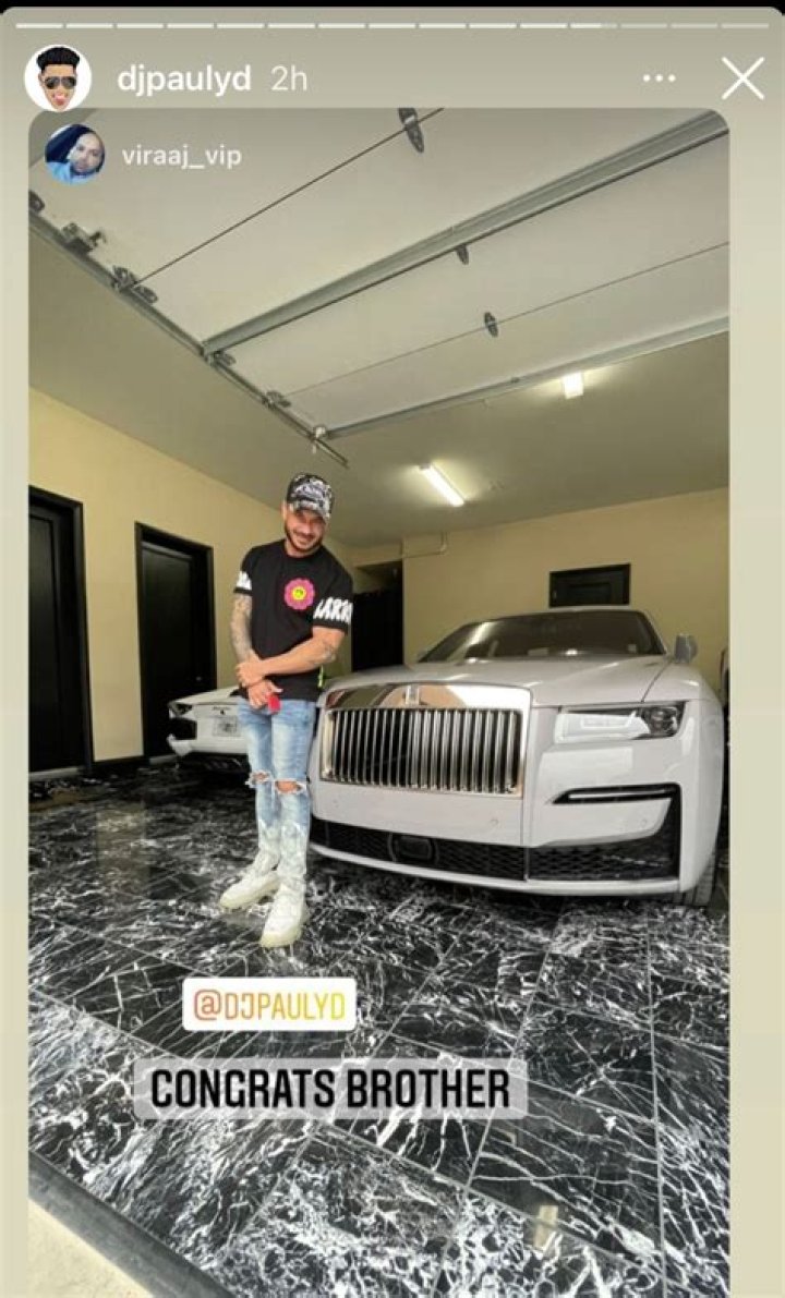 Jersey Shore’s Pauly D shows off new custom-made Rolls Royce