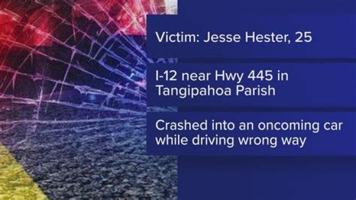 Jesse Hester Accident; Resident Of Hammond City in Louisiana And Motorcyclist Passes Away in Tangipahoa Parish Wrong-Way Accident