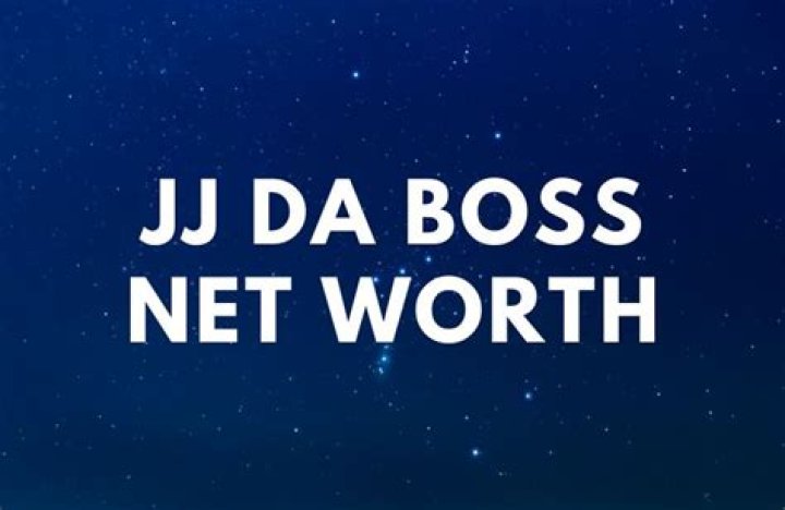 JJ Da Boss Net Worth: A Deep Dive Into His Wealth And Success