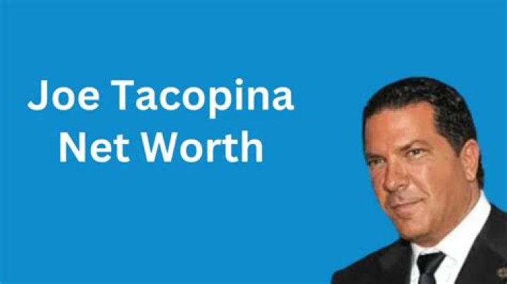 Joe Tacopina Net Worth 2024