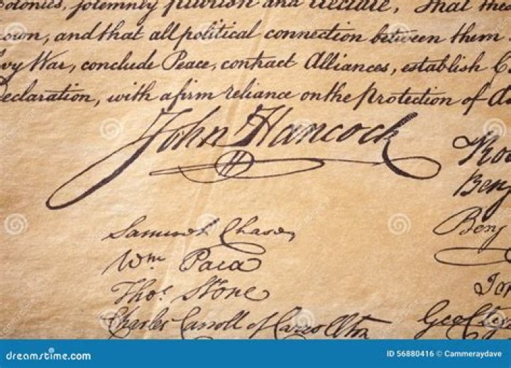 John Hancock - Signature, Declaration of Independence & Facts