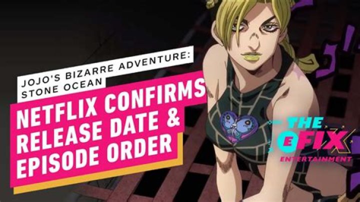 Jojo's Bizarre Adventure Reveals Stone Ocean Release Date