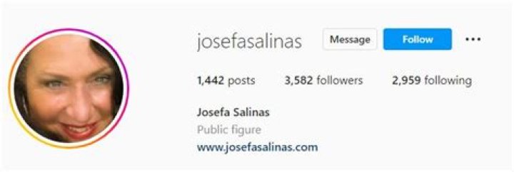 Josefa Salinas Wiki, Age, Biography, Ex-Wife, Height, Parents, Nationality