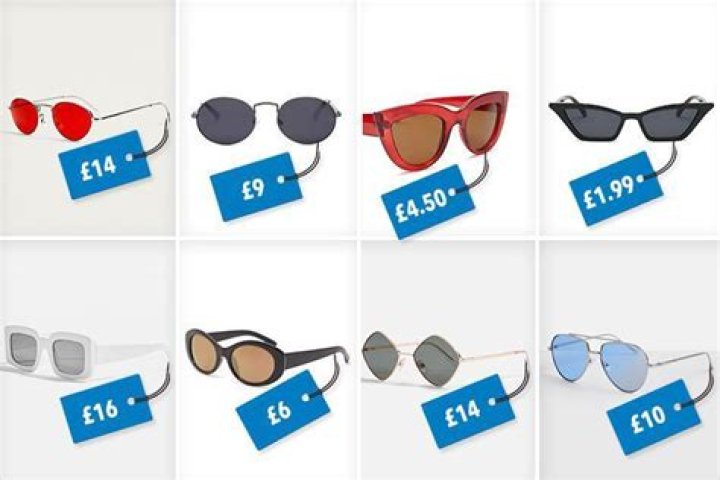 Jump on the 90s trend with these retro sunglasses available from ASOS, Missguided and Topshop... priced from just £1.99