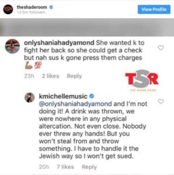 K. Michelle to Seek Legal Action Following Confrontation with Paris Phillips of ‘Love and Hip Hop Hollywood’