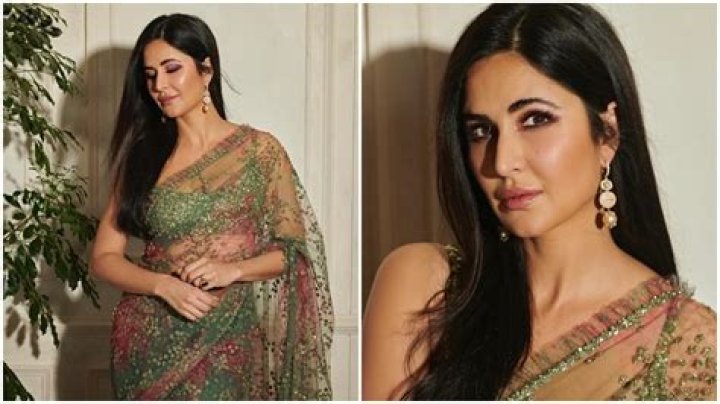 Katrina Kaif's floral Sabyasachi saree paid homage to her mother's British roots and took 1800 hours to make