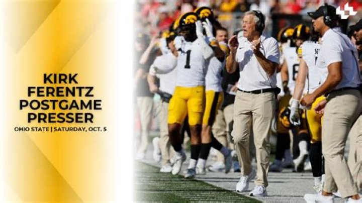 Kirk Ferentz postgame press conference
