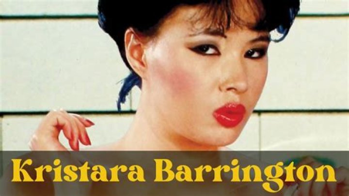 Kristara Barrington: The Rising Star Of Modern Cinema