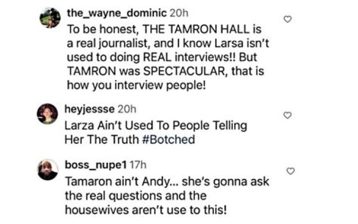 Larsa Pippen says she’s ‘underestimated’ after awkward interview with Tamron Hall