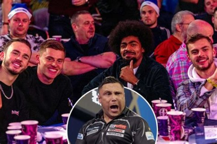 Leicester stars Maddison and Barnes watch epic night at the darts as Wright wins thriller and Price hits nine-darter