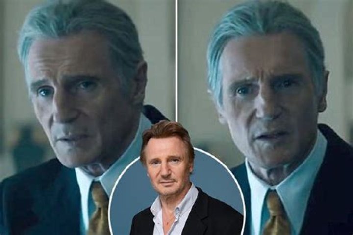 Liam Neeson shows off gaunt-looking features and grey hair as he transforms for new movie The Silent Man