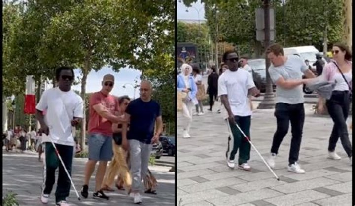 ‘Like It Left a Stain’: Video of White Man Wiping Off His Arm After Man Who Appears to be Blind Reaches Out for Aid Sparks Conversation About the Lack of Humanity Toward Black People 