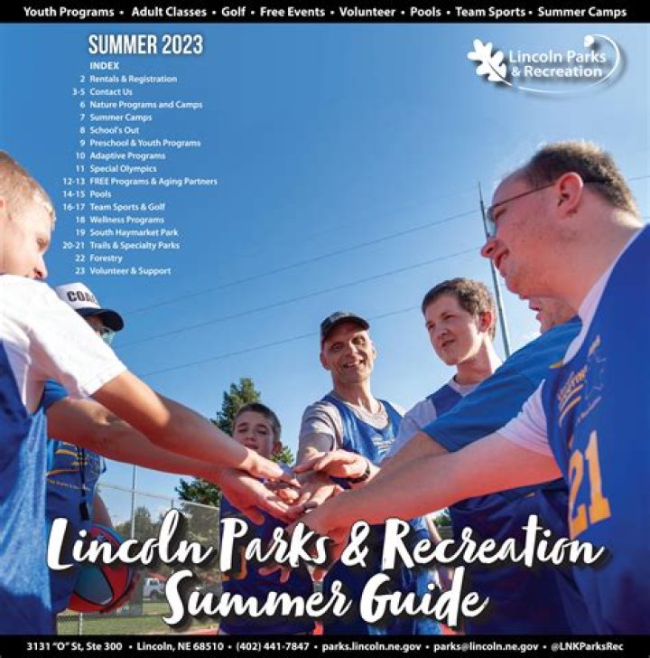 Lincoln Parks & Recreation Summer Camps