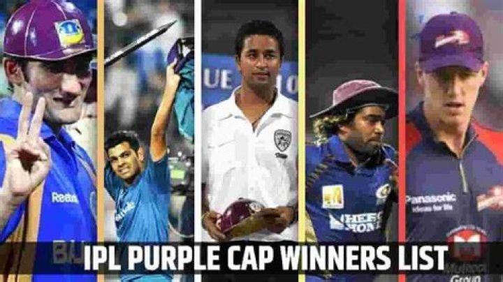 List of Most Purple Cap Winners in IPL history