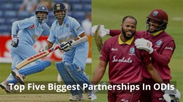 Longest ODI partnerships – Top Five Biggest Partnerships in ODIs