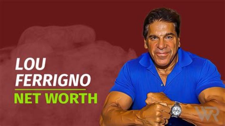 Lou Ferrigno Net Worth & Achievements