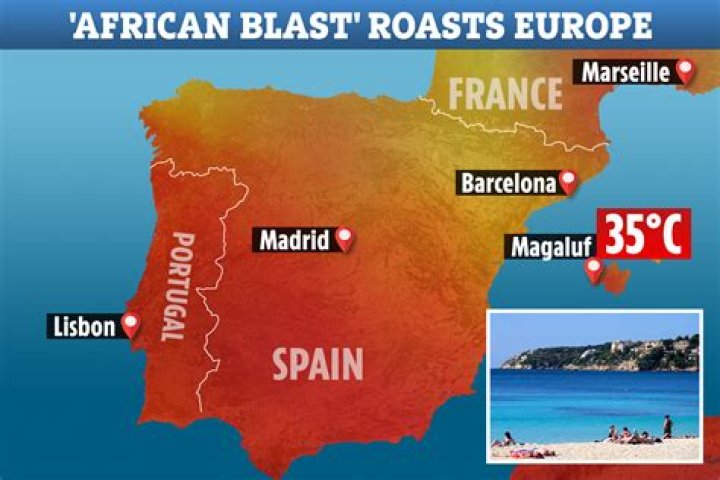 Magaluf to roast in 35C ‘African blast’ as thousands of Brits head to the Med for their summer holidays