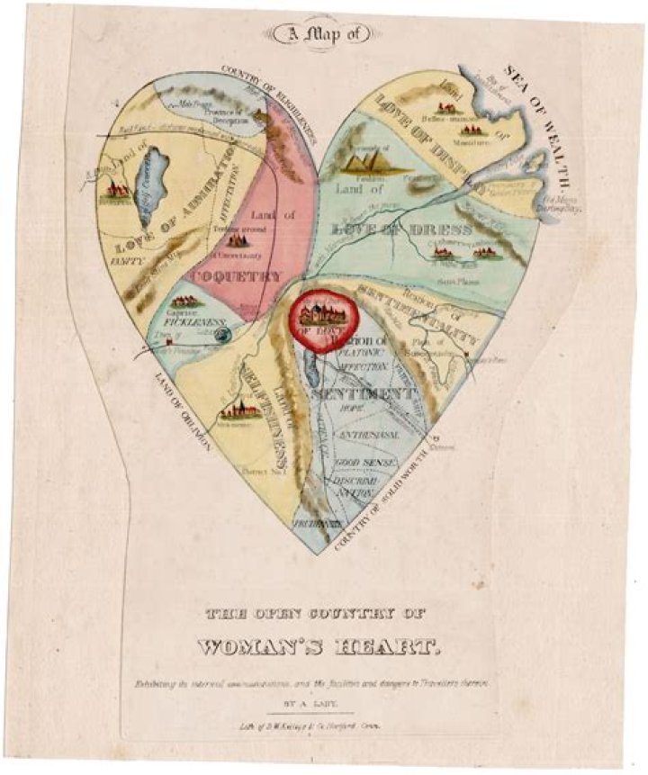 Mapping the Road to Love in the 19th Century
