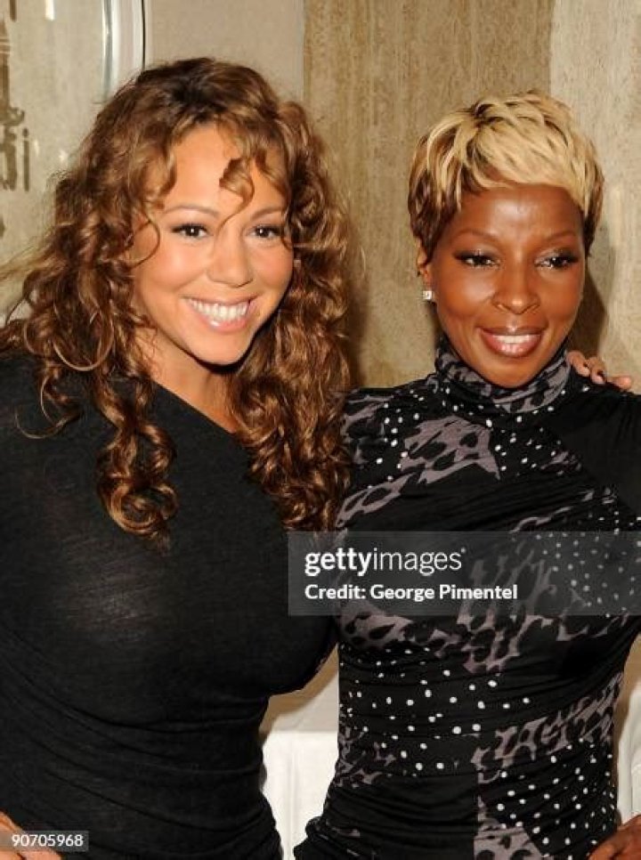 Mariah Carey and Mary J. Blige paid their respects to record executive Andre Harrell